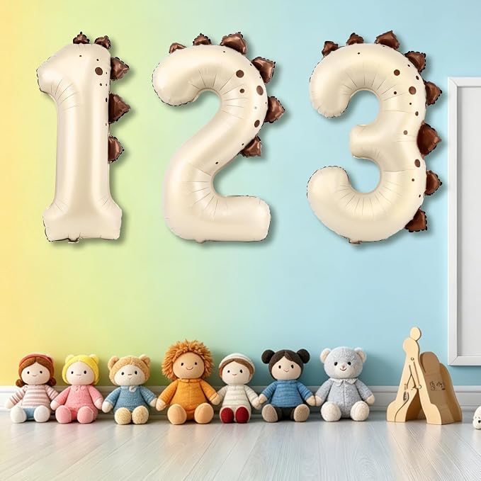 Dinosaur Number 2 Balloon, 30 Inch Birthday Party Decorations - Image 5