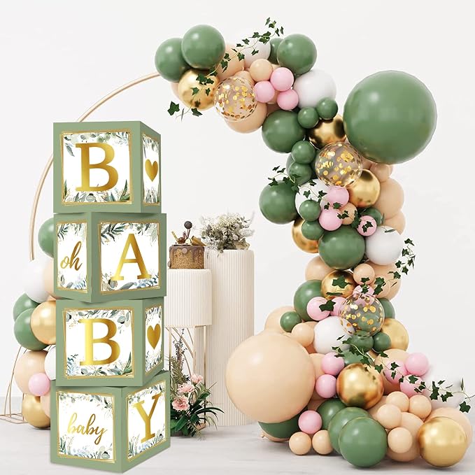 RUBFAC Baby Shower Boxes with Letters - Image 7