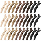 30 Pack Alligator Hair Clips for Styling Sectioning Large Salon Pro Hair Clips for Barber Hair Coloring, Cutting, Sectioning Big Gator Clips Hair Styling Accessories for Women Men