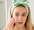 Casoty 6 Pcs Hairband, Soft Coral Fleece Spa Headbands, Bow Headband for Washing Face, Skincare Headbands for Face Washing Shower Skin Care Yoga, Women