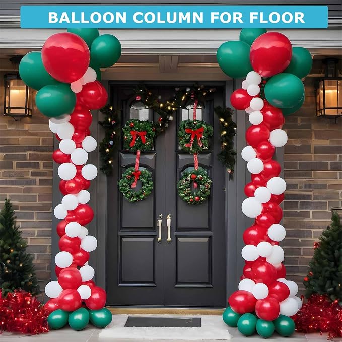2 Set Balloon Column Stand Kit for Floor, VETOGETHER 2025 Updated Balloon Tower - Image 5