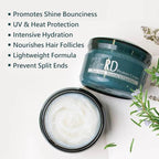 SH-RD Protein Cream for Dry Damaged Hair, 2.71oz/80ml - Leave-In Conditioner with Rosemary Extract, Hydrolyzed Silk Protein to Restore, Revitalize and Repair Split Ends for All Hair Types