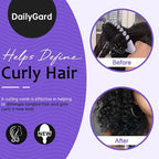 Curly Hair Brush Set,Curl Defining Brush for Curly Hair,Trident Handle Design,Detangling & Shaping & Defining Curls for Women and Girls,Wet or Dry Hair(Purple)
