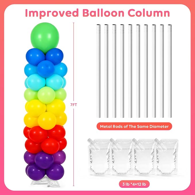 Tamodan Adjustable balloon columns set of 2 - Image 4