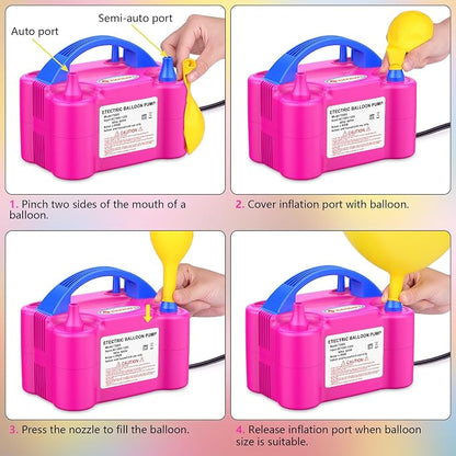 IDAODAN Electric Balloon Pump, Portable Electric Balloon Blower Machine - Image 6