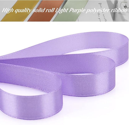 Nsilu 1/2 inch, Light Purple Ribbon - Image 4
