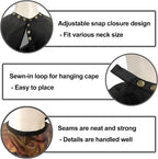 Barber Capes for Men Hair Cutting Salon Cape with Snaps Hairdresser Gown Stylist Cape- 63”× 56”