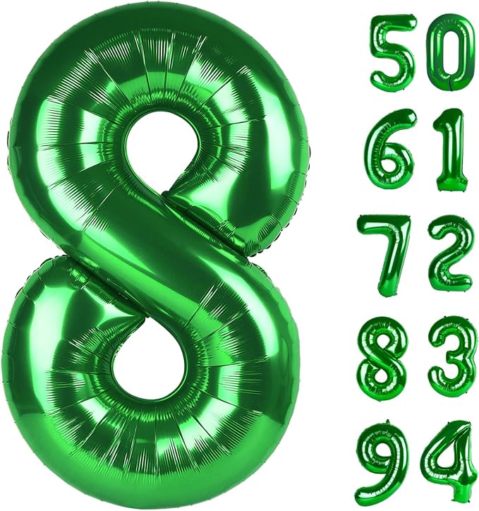 Green 8 Balloon by IWERP