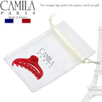 Camila Paris CP3221 French Hair Clip for Women, Medium Narrow, Open, Girls Hair Claw Clips Jaw Fashion Durable and Styling Hair Accessories for Women, Strong Hold No Slip Grip, Made in France