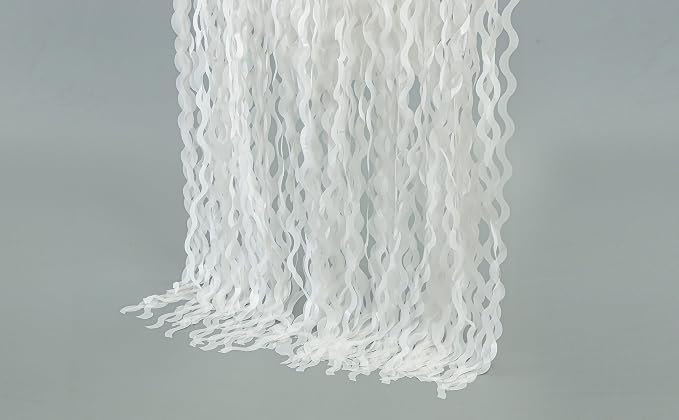 4 Pack White Door Streamers Foil Backdrop - Image 7