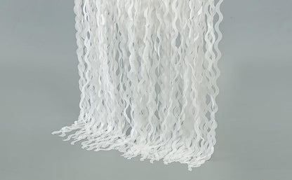4 Pack White Door Streamers Foil Backdrop - Image 7