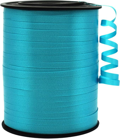 Curling Ribbon Teal Ribbon for Gift Wrapping 500 Yards x 1/5" Wide | Balloon by IEDASINGSCHOICE