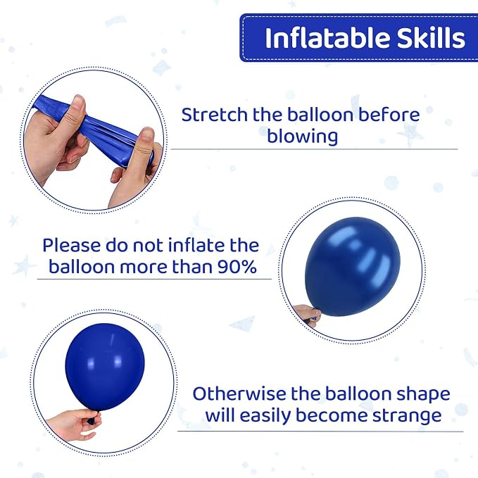Blue and Silver Balloons - Image 6