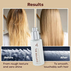HerStyler Castor Oil Hair Serum for Hair Growth - Hair Shine Serum with Vitamin E - Hair Growth Serum - Hair Serum Heat Protectant - Vitamin E for Silky Hair - 2 Fl Oz (1 Pack) (2 Pack)