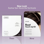 dpHUE Root Touch-Up Kit, Dark Brown - Permanent Hair Color for Gray Coverage - Includes Two Applications - Paraben, SLS & SLES Sulfate Free - Leaping Bunny Certified