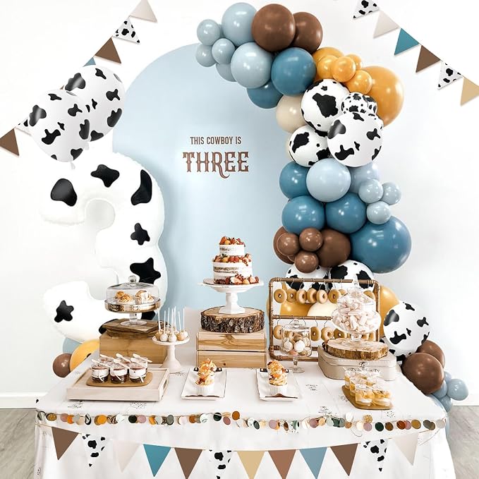 60pcs Cow Print Balloons, Latex Cow Balloons - Image 4