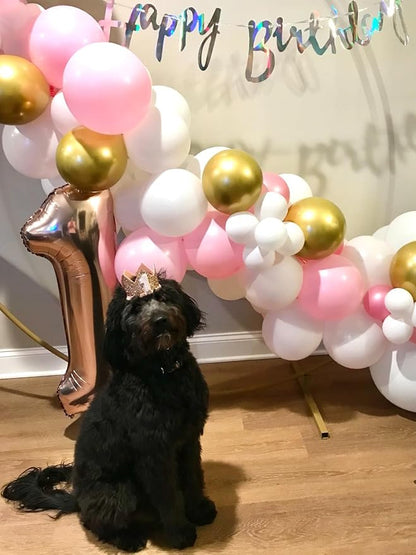 3 Balloon Numbers Birthday Decorations, 40In Rose Gold Balloons - Image 4