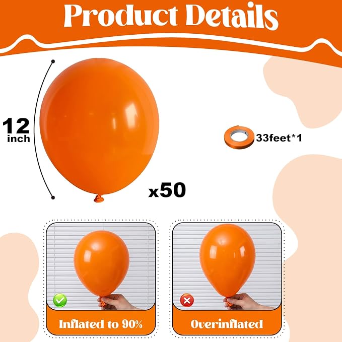 Orange Balloons - Image 3