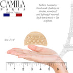 Camila Paris CP3204 French Hair Clip for Women for Thick Volume Hair, no Pulling or Damage, 2.75 in Girls Hair Claw Clips Jaw Fashion Durable and Styling Hair Accessories for Women, Made in France