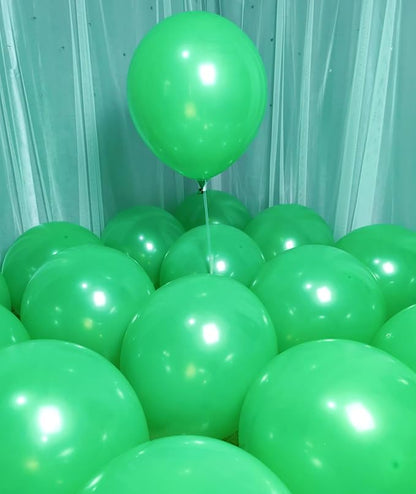90 Pack Green Balloons 18 inch Green Latex Large Balloons - Image 4