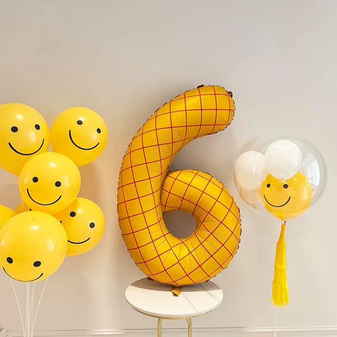 40" Matte Yellow Balloons Toy Inspired Story Theme party Supplies Digital 6 | - Image 4