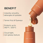 AYUNCHE Enrich Bonding Leave-In Cream 5.0 fl oz – Bond Repair, 392°F Heat Protection, Anti-Frizz & Hydrating Treatment for Fine, Dry & Damaged Hair