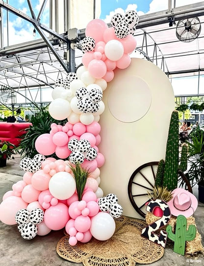 Cowgirl Balloon Arch Kit with Cow Print Balloons - Image 8