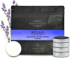 Shower Steamers 6 Pack - Aromatherapy Shower Bombs for Stress Relief - Spa Self Care Gift Set, Holiday Stocking Stuffers for Women & Men - Lavender