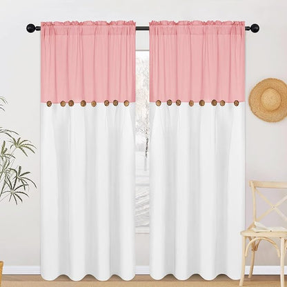 Farmhouse Cotton Linen Curtains - Image 2