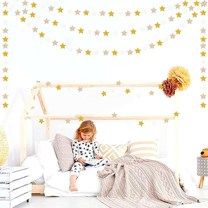 White-Gold Champagne Party-Decorations Bachelorette-Christmas Garland - 62ft - Image 7