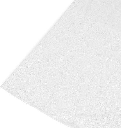 Eternal Beauty White 3mm Sequin Backdrop 10x10 Ft - Image 9