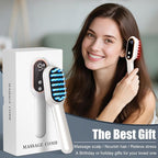 Laser Hair Growth Comb, Red Light Therapy for Hair Growth, Scalp Massager for Thicker