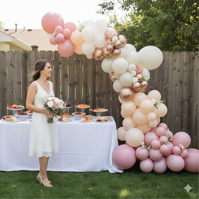 Dusty Pink Balloons - Image 8