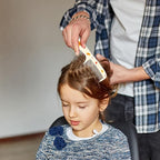 6Pcs Baby Comb Set, Small Cute Fine Tooth Toddler Comb & Rat Tail Baby Combs for Styling, Plastic Parting Combs for Girl Wet Dry Hair