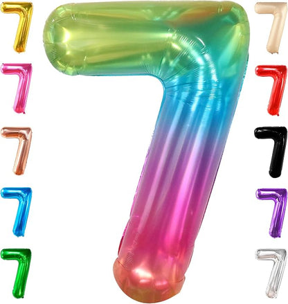 KatchOn Giant Jelly Number 7 Balloon by KatchOn