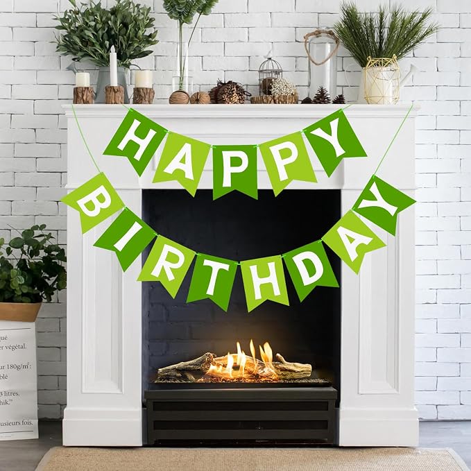 Happy Birthday Banner Birthday Party Banner NO DIY Happy Birthday Sign | - Image 7