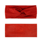 DRESHOW Headbands for Women Girls Vintage Headband Knotted Headwraps Criss Cross Hair Bands Accessories