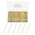 200 Pcs 2.4 Inch U-Shaped Bobby Pins Golden Metal Hair Pins Hair Accessories for Women Stylists Hair Sticks Girl