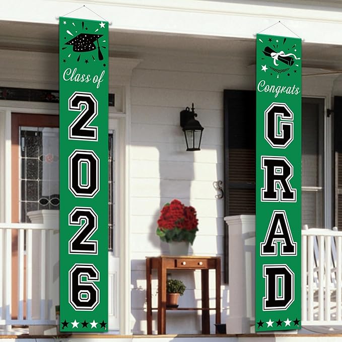 DAZONGE Green Graduation Decorations 2026 by Dazonge
