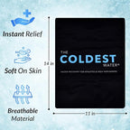 Coldest Gel Ice Pack, Reusable Flexible Ice Packs for Injuries, Multipurpose Hot Cold Therapy for Knee, Arm, Shoulder, Back (11x14 Inch (Pack of 1))