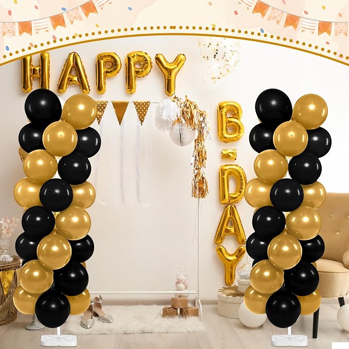 Blueweenly 2 Sets Balloon Column Stand Kit and Electric Balloon Pump Adjustable - Image 3