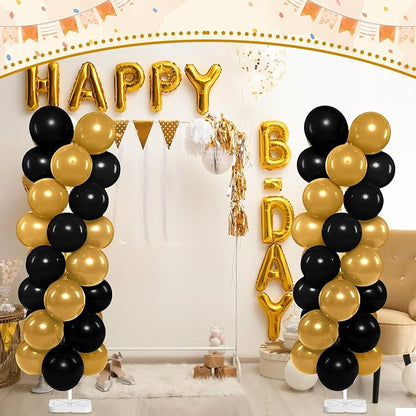 Blueweenly 2 Sets Balloon Column Stand Kit and Electric Balloon Pump Adjustable - Image 3