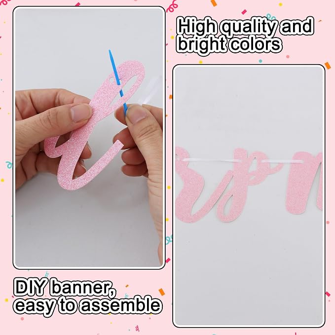 BEISHIDA 116 PCS A-Z DIY Letter Banner Kit Make Your Own Banner，Including 111 - Image 3