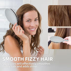 Boar Bristles Hair Brush for Women and Men, Detangling Hair Brush for Smoothing Massage Add Shine, Nylon&Boar Bristles Detangler brush for Hair Healthy (1 Pack-Grey)