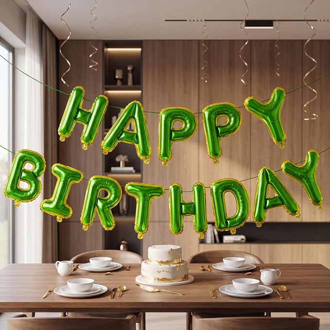 Street Theme Birthday Party Decorations, Friend Happy Birthday Balloons Banner - Image 6
