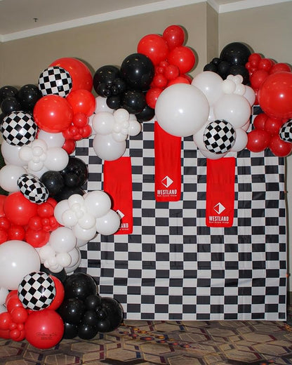153Pcs Race Car Balloon Garland Arch Kit - Image 5