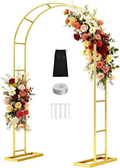 7.2FTx4.3FT Balloon Arch Stand, Wedding Arch by DEVISEFUN