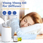 HIQILI Ylang-Ylang Essential Oil, Long-Lasting Scent for Diffusers, Perfumes, Aromatherapy, DIY - 1.01 Fl Oz