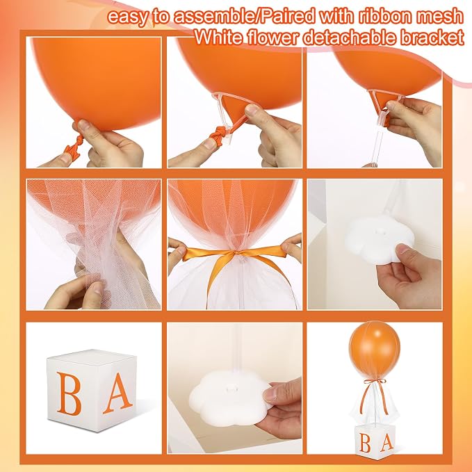 6 Set Little Cutie Baby Shower Decor - Image 3