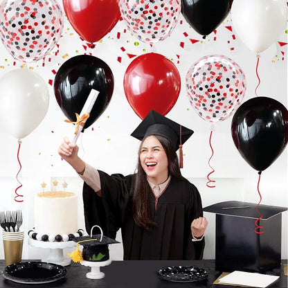 Patimate Red Black Balloons Set - Image 6